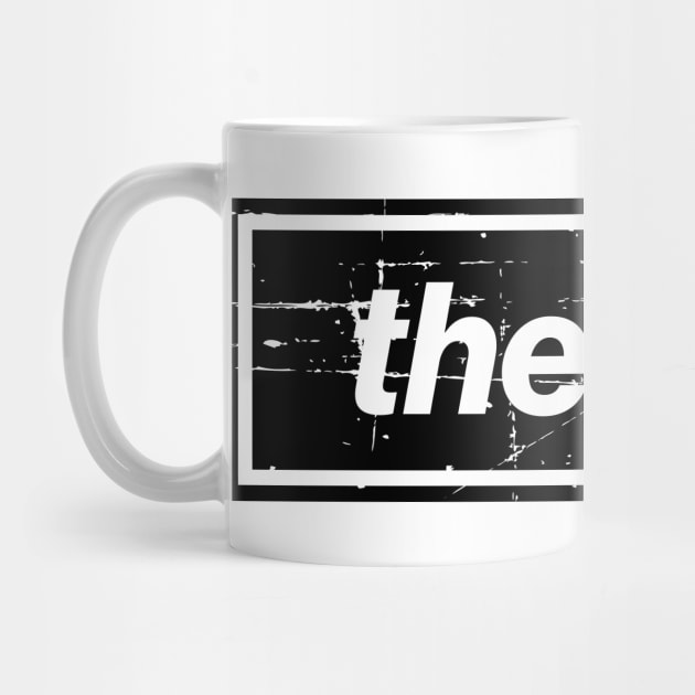 The Rain - Original Oasis Britpop Band Name Black by Butter Creative